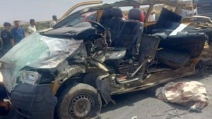 سيدي بوزيد: قتلى و جرحى في إصطدام مباشر بين ''لواج'' و شاحنة ثقيلة