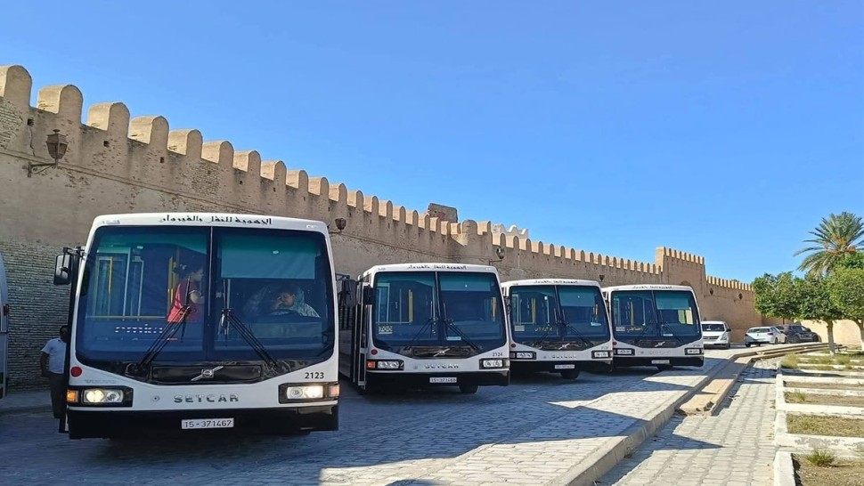 القيروان: تخصيص 102 حافلة للنقل المدرسي والجامعي