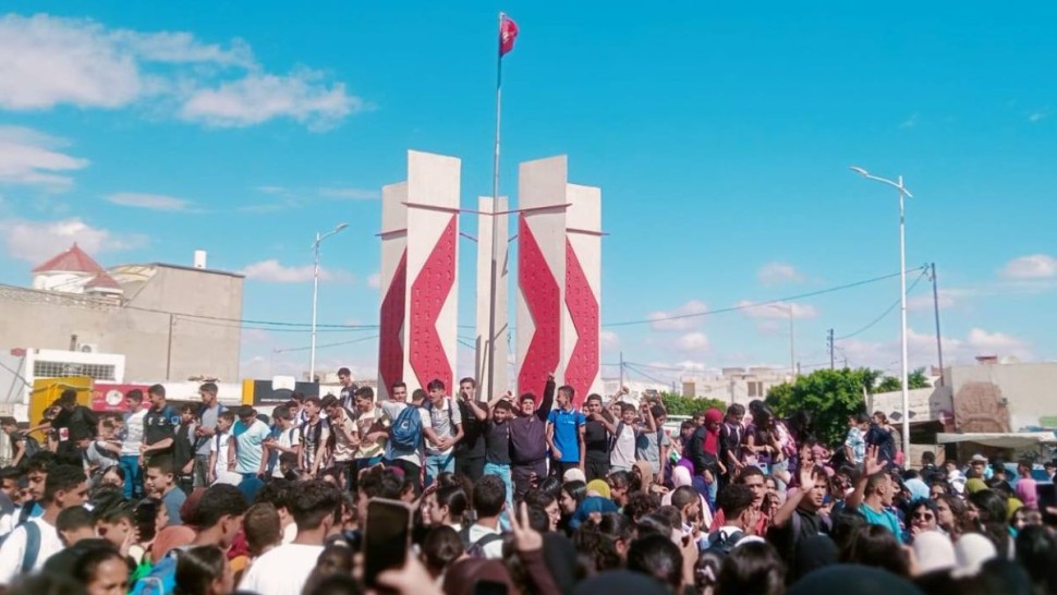 بنزرت : مسيرة تنديدا بقرصنة أسطول الصمود واعتقال المشاركين فيه