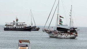 الكيان المحتل ينقل نشطاء أسطول الصمود المختطفين  إلى سجن كسديعوت بالنقب