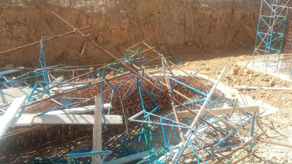 بن عروس : سقوط أعمدة جسر بصدد البناء يسفر عن اصابة 5 عمّال