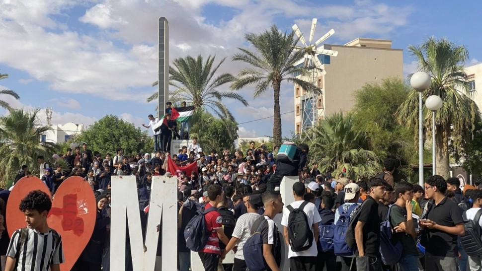 مسيرة تلمذية مدنين