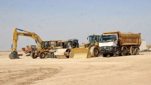انطلاق اشغال تهئية الطريق الوطنية رقم 20 الرابطة بين الفوار و رجيم معتوق