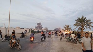 قابس : الأمن يفرّق المحتجّين أمام بوابة المجمع الكيميائي