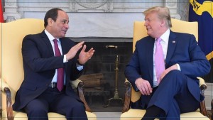 ترامب: السيسي زعيم قوي.. وأميركا دائما معه