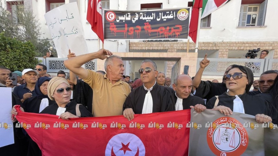 رابطة حقوق الانسان وحزبا العمال والمسار يساندون التحركات السلمية في قابس