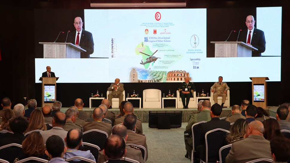 افتتاح المؤتمر الإقليمي الافريقي 13 للطب العسكري