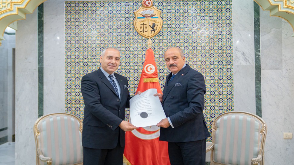 وزير الخارجية يتلقى نسخة من أوراق اعتماد سفير لبنان الجديد