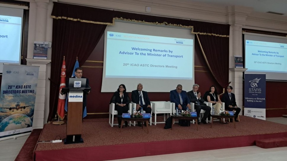 الحمامات: افتتاح الاجتماع الـ 20 للمراكز الاقليمية لأمن الطيران بمشاركة أكثر من 60 دولة