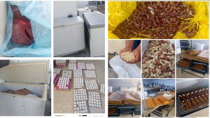 حجز حوالي 68 طناً من المواد الفاسدة وغلق محلات ومطاعم في عدة ولايات