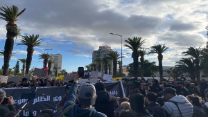 العاصمة: مسيرة الحقوق والحريات" في تونس ضد "الظلم والقمع"