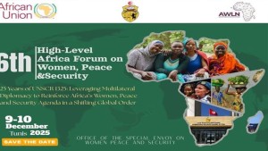 قريبا: تونس تحتضن المنتدى الإفريقي رفيع المستوى حول المرأة والسلم والأمن