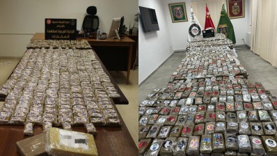 الداخلية: ضبط كميات من المخدرات والاطاحة بعدد من المتورطين في تهريبها