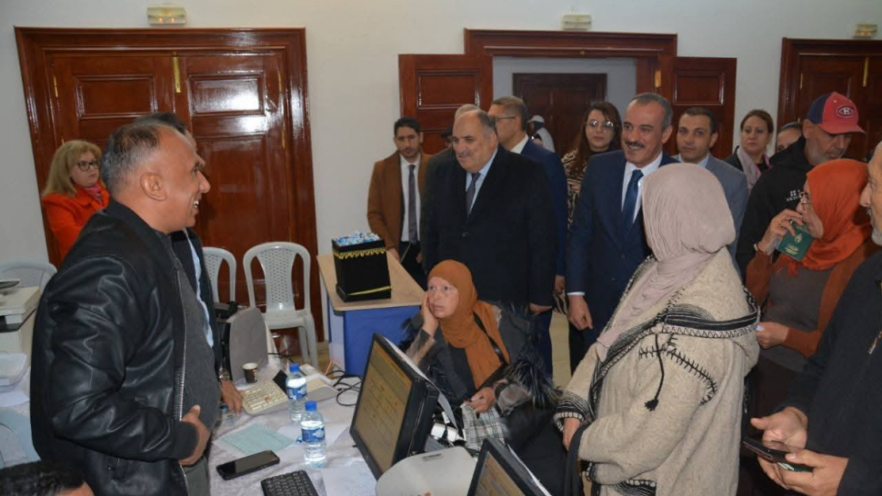 افتتاح الشّباكين الموحّدين لاتمام إجراءات سفر حجيج أريانة ومنّوبة