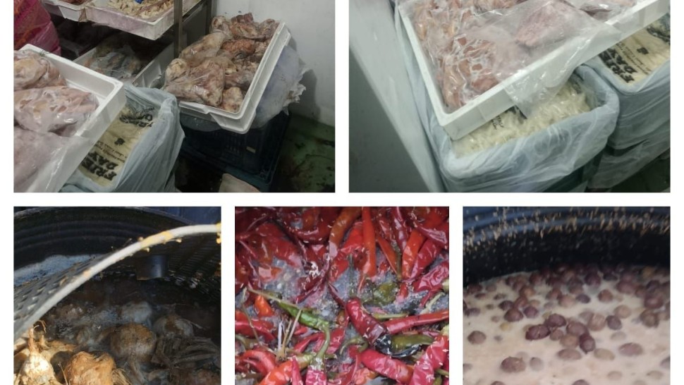 حجز وإتلاف أكثر من 46 طنًا من الأغذية غير الصالحة وغلق 10 محلات مرطبات