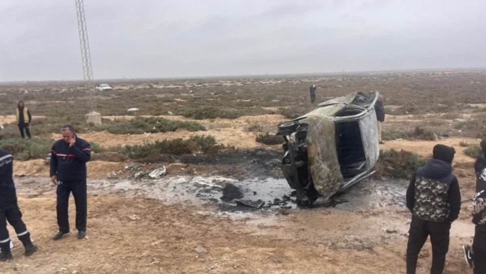 احتراق سيارة