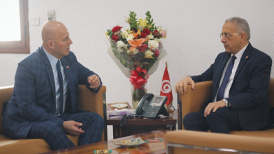 تعزيز الشراكة الصحّية التونسية_الأمريكية محور لقاء وزير الصحّة بالسفير الأمريكي