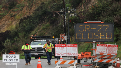 إعلان الطوارئ في لوس أنجلوس الأميركية خشية وقوع فيضانات خطيرة