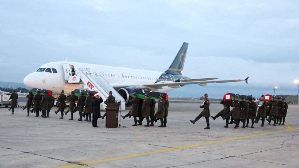 نقل جثامين رئيس الأركان الليبي ومرافقيه إلى طرابلس