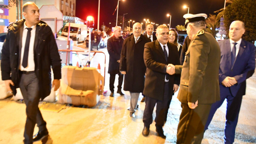 وزير الداخلية يتفقد جاهزية الأسلاك الأمنية بولاية نابل