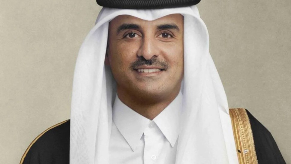 أمير قطر يجري اتصالين هاتفيين بولي العهد السعودي ورئيس الإمارات