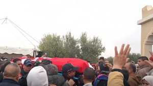 نقل جثمان شهيد المؤسسة الأمنية مروان القادري إلى مسقط رأسه بالرقاب