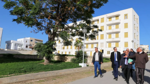 وزير التعليم العالي يعاين أشغال الصيانة والتهيئة بالحيّ الجامعي "رأس الطابية"