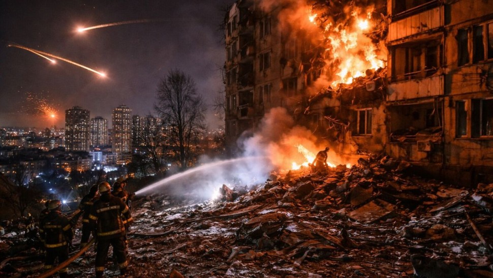 هجمات روسية توقع قتلى في كييف وتهديد صاروخي يطال أنحاء أوكرانيا