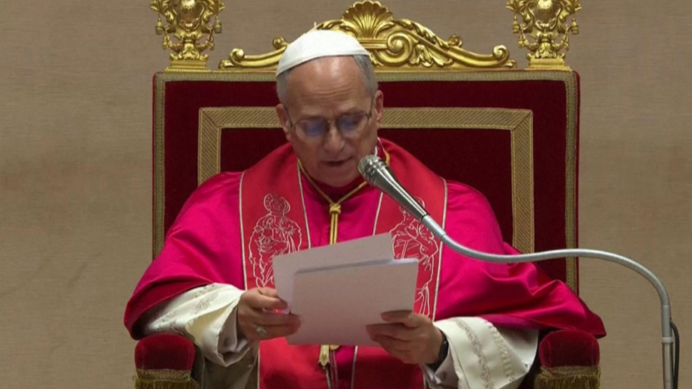 البابا لاوون الرابع عشر: للفلسطينيين الحق في العيش بسلام على أرضهم