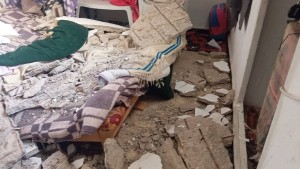 القيروان: تأمين إيواء وقتي لعائلة بعد انهيار سقف منزلها