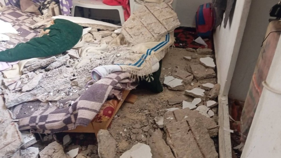 القيروان: تأمين إيواء وقتي لعائلة بعد انهيار سقف منزلها