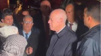 رئيس الجمهورية يعاين الأوضاع بعدد من الجهات عقب الأمطار