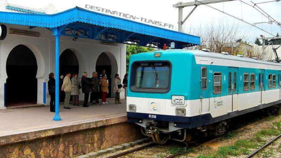 شركة النقل بتونس : استئناف الجولان بالشبكة الحديدية بصفة تدريجية