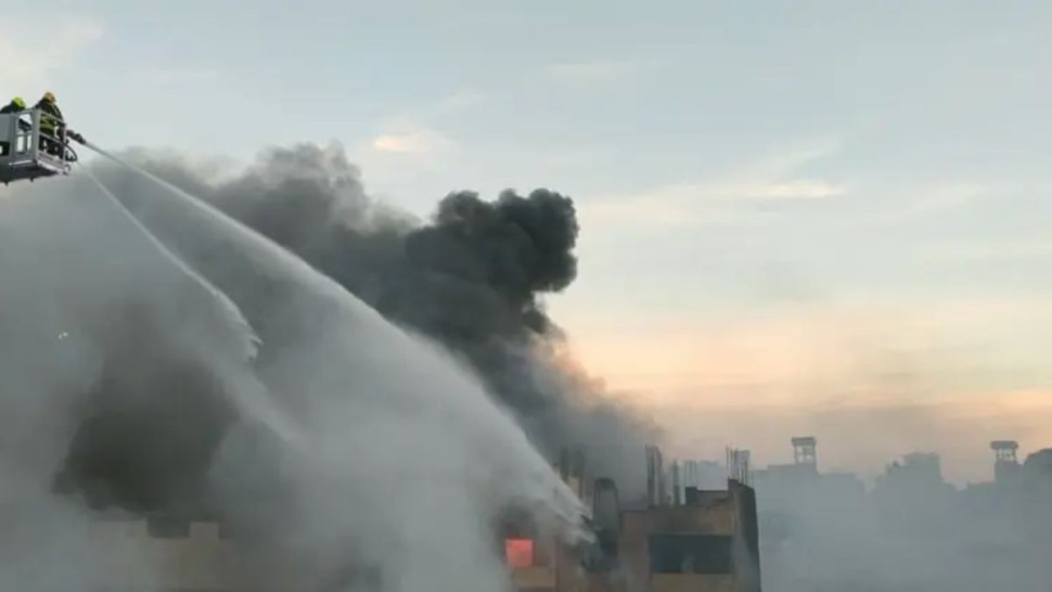 مصر: حريق واسع يلتهم منازل سكنية بالقاهرة