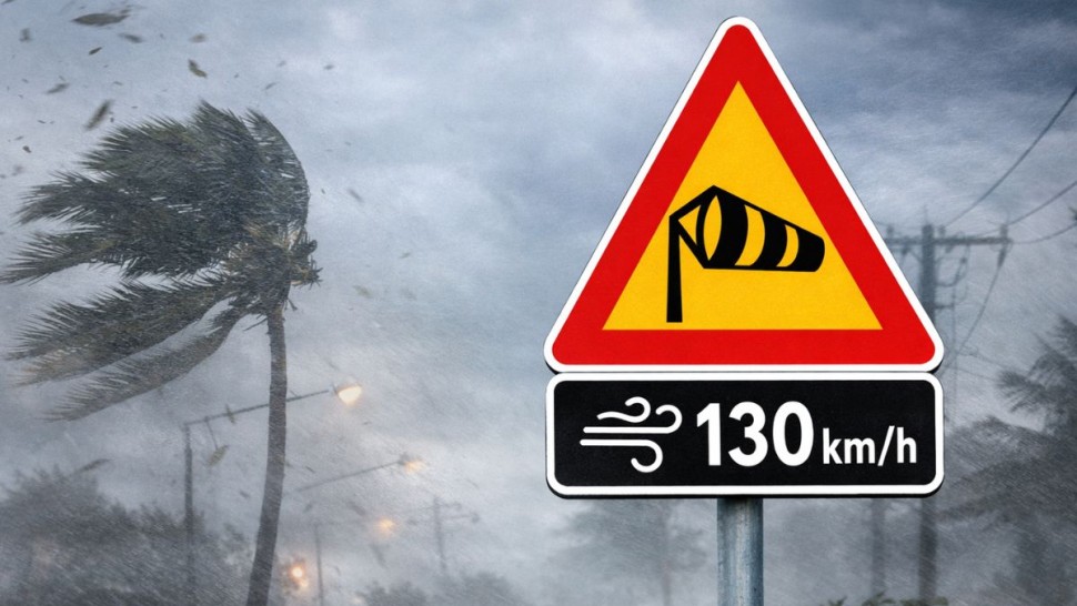 معهد الرصد الجوي: سرعة الرياح القصوى المسجلة