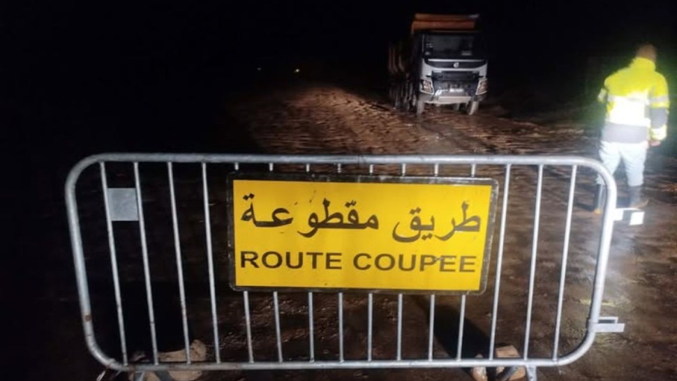 الكاف: غلق الطريق الوطنية رقم 173 الرابطة بين مدينة الطويرف وقنطرة ملاق