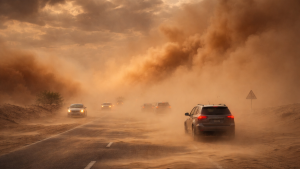 مرصد سلامة المرور يحذر متساكني ولايات الجنوب من رياح قوية ودواوير رملية