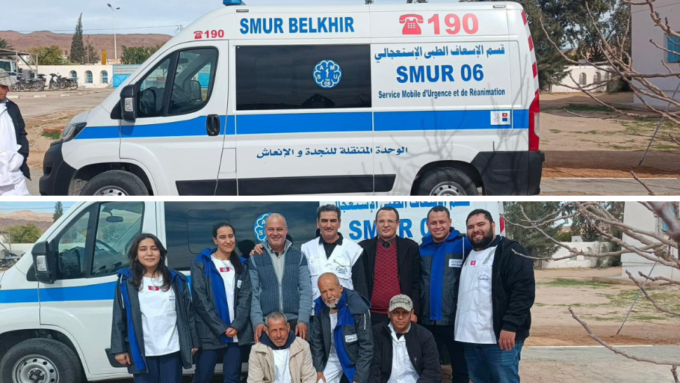 قفصة: إطلاق وحدة طبية متنقلة للنجدة والإنعاش بمستشفى بلخير