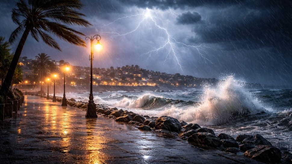 طقس الليلة: أمطار متفرقة بالشمال الغربي والبحر شديد الاضطراب إلى هائج