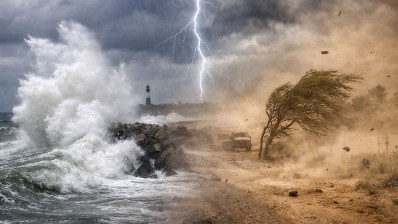 طقس اليوم: رياح قوية جدا وأمطار رعدية بالشمال… والبحر شديد الهيجان