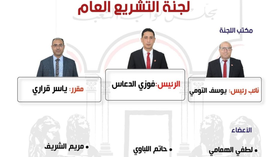 التركيبة الجديدة للجان البرلمان