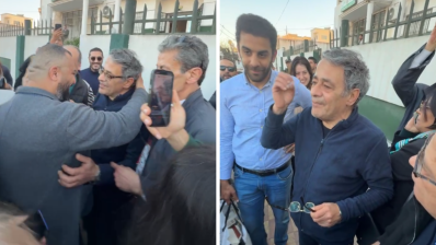 أحمد صواب يغادر السجن