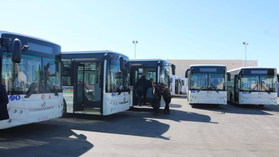 ولاية المهدية تتسلّم دفعة من الحافلات الصينية الجديدة