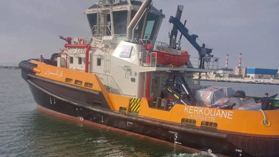 حلق الوادي: وصول آخر جرّار بحري من جملة صفقة شملت اقتناء 6 جرّارات