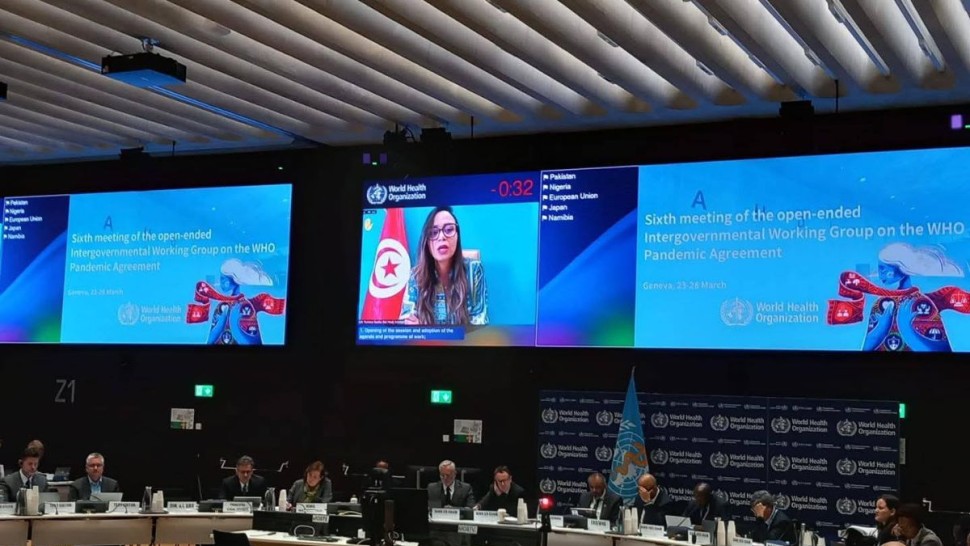 وزارة الصحة: تونس تواصل دورها القيادي في صياغة اتفاق دولي للجوائح الصحية