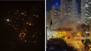 دمار وإصابات في تل أبيب الكبرى جراء هجوم صاروخي إيراني