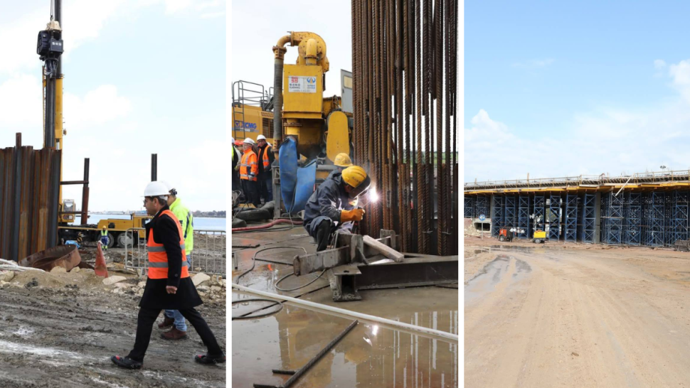 وزير التجهيز يؤكد على استحثاث نسق أشغال جسر بنزرت الجديد