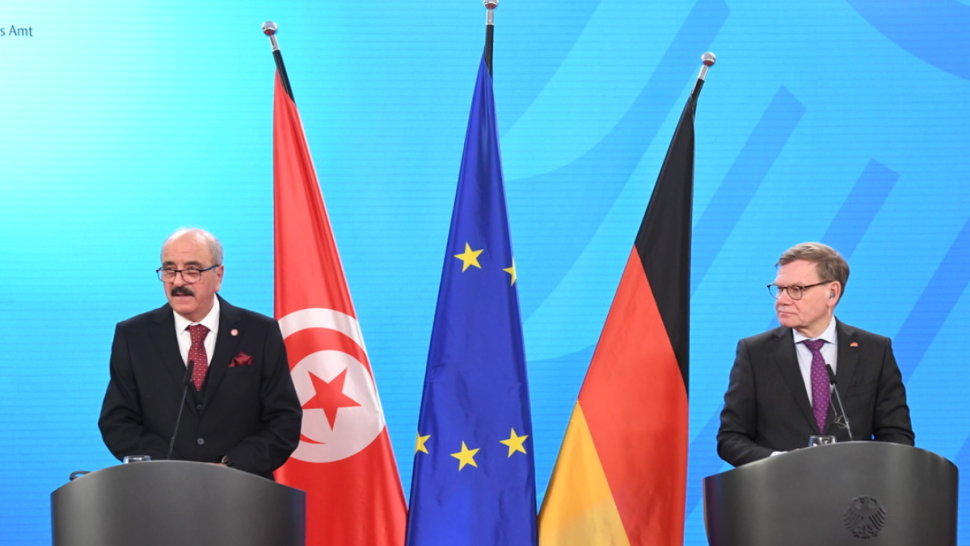 وزير الخارجية يترأس جلسة عمل تونسية ألمانية لدفع التعاون الثنائي والشراكة الأوروبية