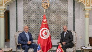 وزير الخارجية يلتقي سفير الولايات المتحدة الأمريكية بتونس