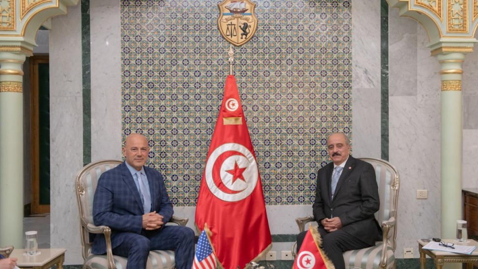 وزير الخارجية يلتقي سفير الولايات المتحدة الأمريكية بتونس
